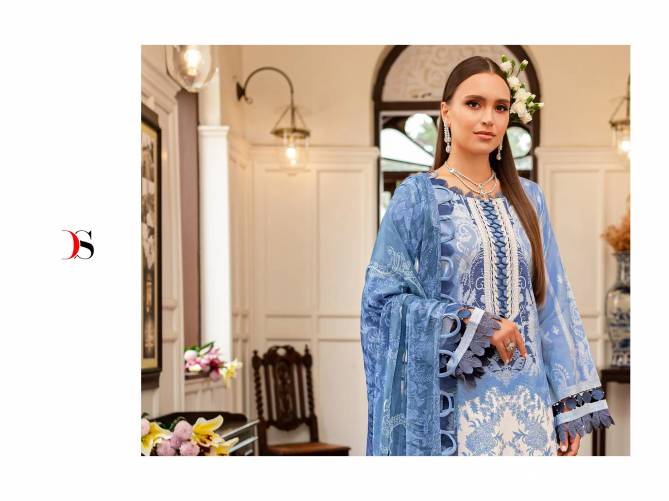 Firdous Queens Court 6 By Deepsy Suits Embroidery Cotton Pakistani Suits Wholesale Price In Surat